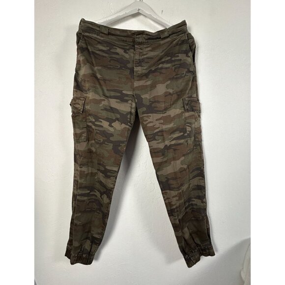 Sanctuary Standard Surplus Camouflage Cargo Pants Womens Size 31 Stretch Outdoor - Picture 1 of 9